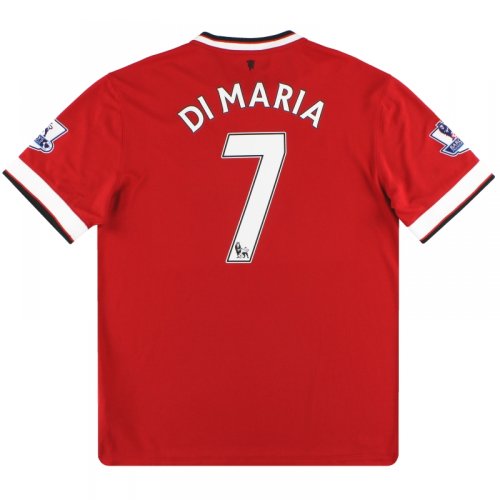 Manchester United 2014-15 Home (Di Maria #7) (Excellent)