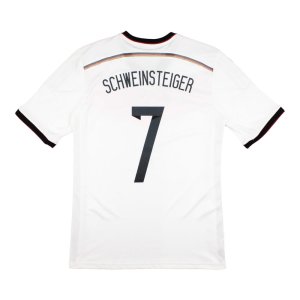 Germany 2014-15 Home Shirt (Schweinsteiger #7) (Very Good)