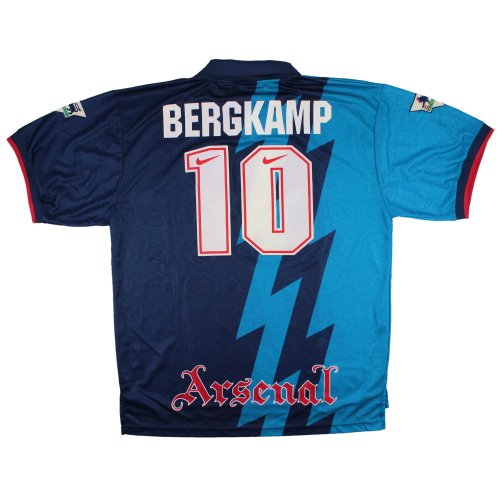 Arsenal 1995-96 Away Shirt (Bergkamp #10) (XXL) (Excellent)