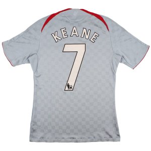 Liverpool 2008-09 Away Shirt (Keane #7)(S) (Excellent)