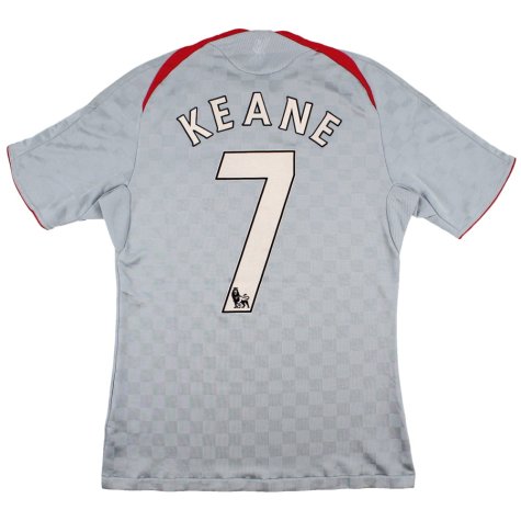 Liverpool 2008-09 Away Shirt (Keane #7)(S) (Excellent)