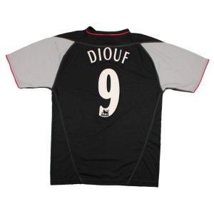 Liverpool 2002-04 Away Shirt (S) Diouf #9 (Very Good) Liverpool 2002-04 Away Shirt (S) Diouf #9 (Very Good)