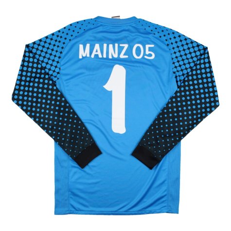 Mainz 2009-10 Long Sleeve Home Goalkeeper Shirt (S) #1 (Mint)