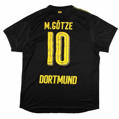 Borussia Dortmund 2017-18 Away Shirt (XL) Gotze #10 (Good)