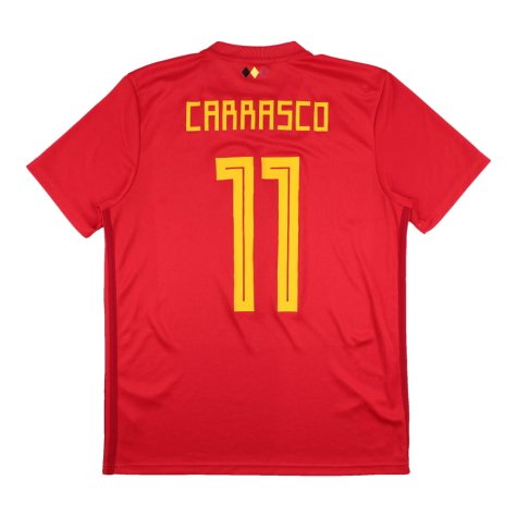 Belgium 2018-19 Home Shirt (M) Carrasco #11 (Excellent)