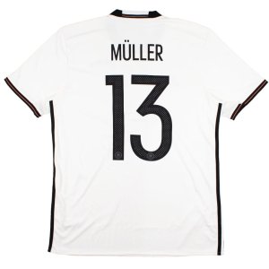 Germany 2016-17 Home Shirt (M) Muller #13 (Excellent)