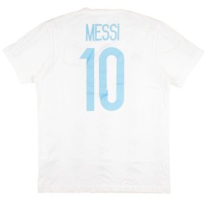 Argentina 2014-15 Adidas Home T Shirt (M) Messi #10 (Excellent) Argentina 2014-15 Adidas Home T Shirt (M) Messi #10 (Excellent)