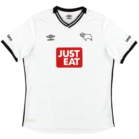 Derby County 2015-16 Home Shirt (M) (Very Good)