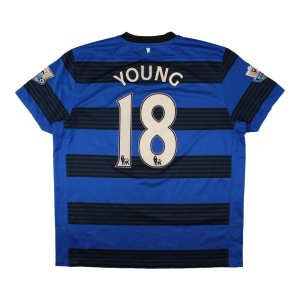 Manchester United 2011-12 Away Shirt (L) Young #18 (Mint) Manchester United 2011-12 Away Shirt (L) Young #18 (Mint)
