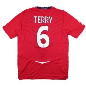 England 2008-10 Away Shirt (M) (Terry #6) (Excellent)