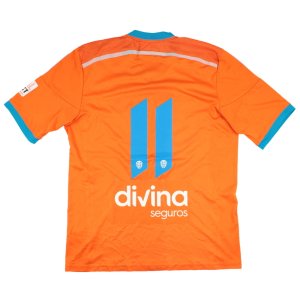 Valencia 2014-15 Away Shirt (M) #11 (Good) Valencia 2014-15 Away Shirt (M) #11 (Good)