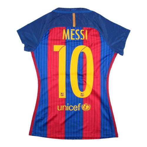 Barcelona 2016-17 Home Shirt (Women\'s) (BNWT) (Womens XS) Messi #10 (BNWT)