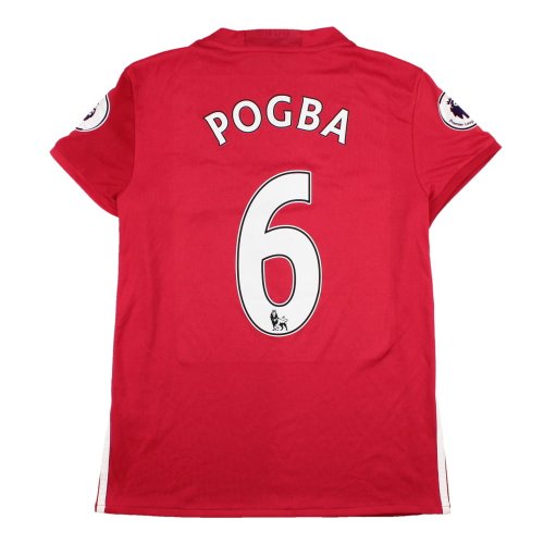 Manchester United 2016-17 Home Shirt (Womens 12) Pogba #6 (Very Good)