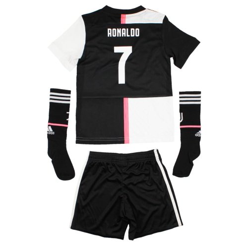 Juventus 2019-20 Home Mini Kit (Ronaldo #7) (4-5y) (BNWT)