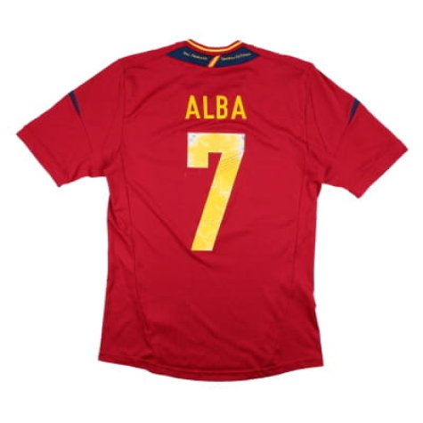 Spain 2012-13 Home Shirt (S) (Good)