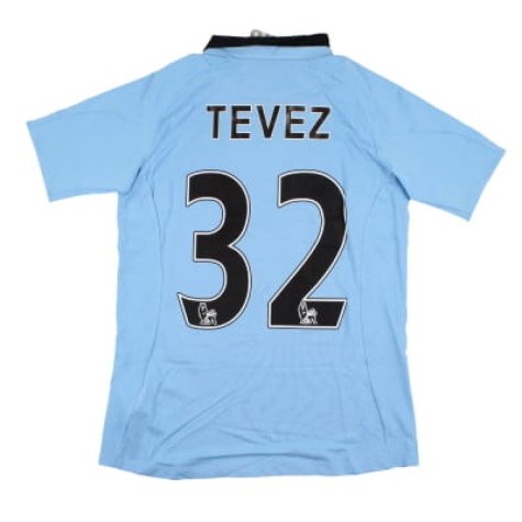 Manchester City 2012-13 Home Shirt (LB) Tevez #32 (Mint)