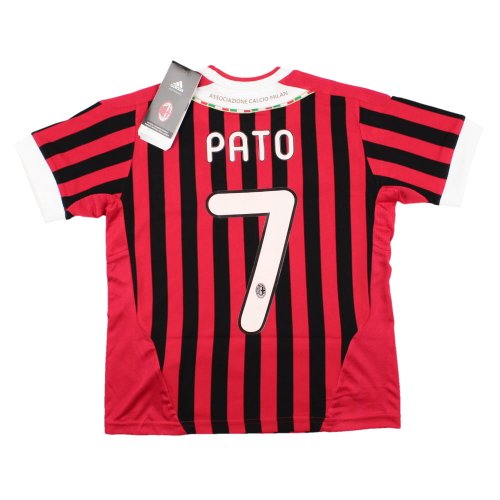 AC Milan 2011-12 Home Shirt (XSB) Pato #7 (Excellent)