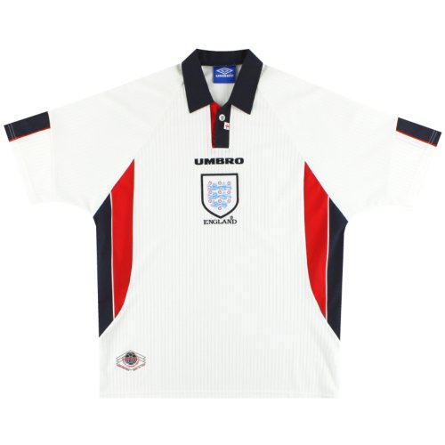 England 1997-99 Home Shirt (2XL) (Very Good)