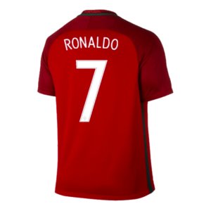 Portugal 2016-2017 Home Shirt - (Ronaldo 7) (M) (Excellent)