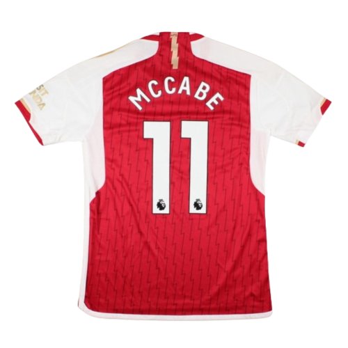 Arsenal 2023-2024 Home Shirt (McCabe 11) (M) (Excellent)