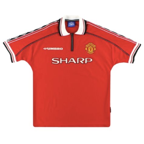 Manchester United 1998-2000 Home Shirt (L) (Excellent)