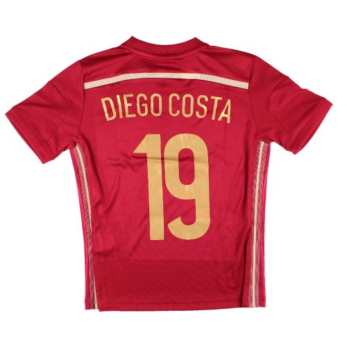 Spain 2013-15 Home Shirt (MB) Diego Costa #19 (BNWT)