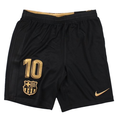 Barcelona 2020-21 Away Shorts (MB) #10 Messi (BNWT)