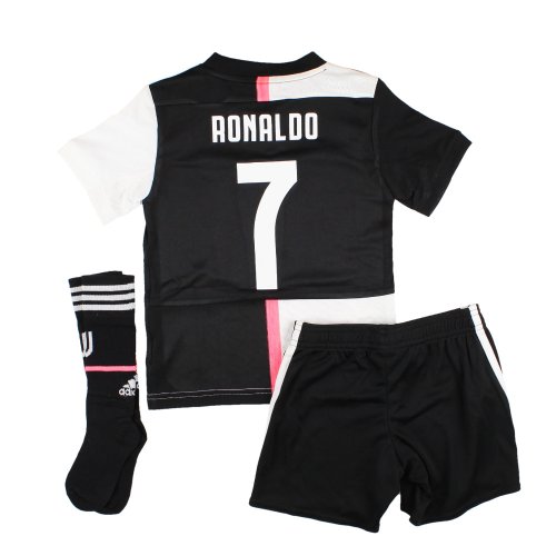 Juventus 2019-20 Home Mini Kit (3-4 years) Ronaldo #7 (Excellent)