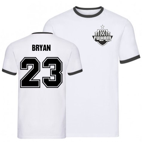 Joe Bryan Fulham Ringer Tee (White)