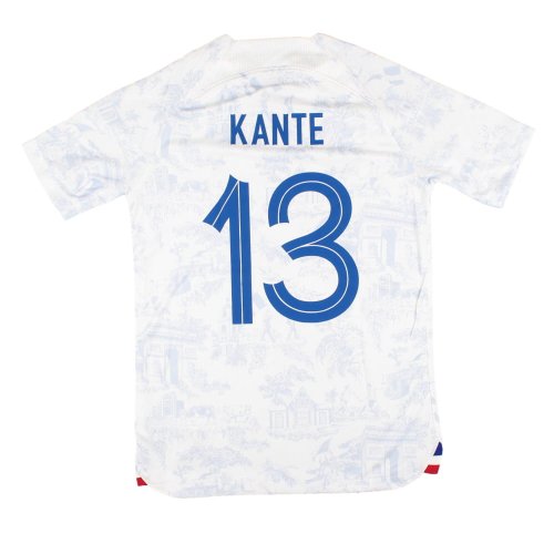 France 2022-23 Away Shirt (Medium Boys) Kante #13 (Mint)