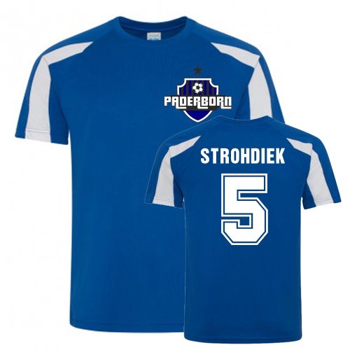 Christian Strohdiek Paderborn Sports Training Jersey (Blue)