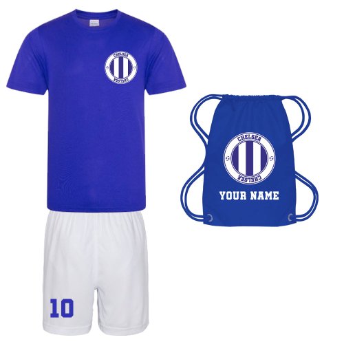 Personalised Chelsea Training Kit Package