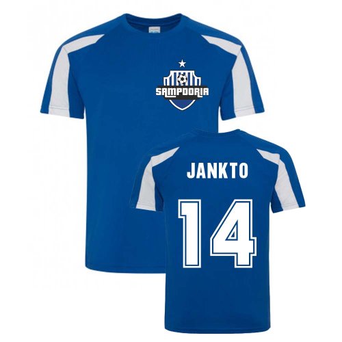 Jakub Jankto Sampdoria Sports Training Jersey (Blue)