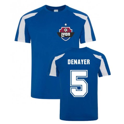 Jason Denayer Lyon Sports Training Jersey (Blue)