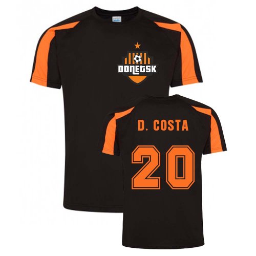 Douglas Costa Donetsk Sports Training Jersey (Black)