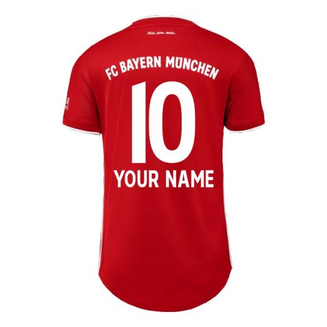 2020-2021 Bayern Munich Adidas Home Womens Shirt (Your Name)