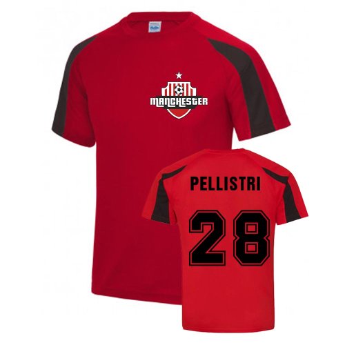 Facundo Pellistri Manchester Sports Training Jersey (Red)