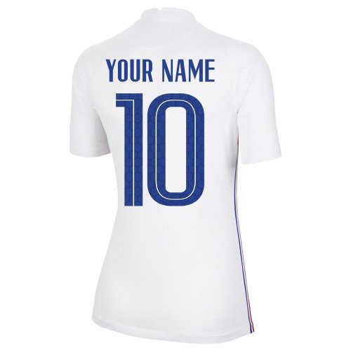 2020-2021 France Away Nike Womens Shirt (Your Name)