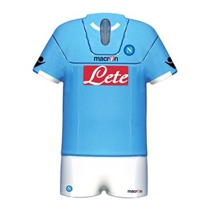 Napoli SSC Shirt Shape Optical Mouse