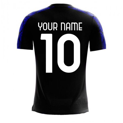 Nerazzurri Milan 2024-2025 Home Concept Football Kit (Libero) (Your Name)