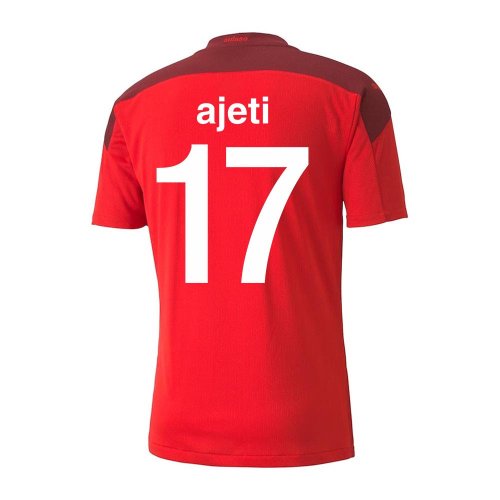 2020-2021 Switzerland Home Puma Football Shirt (Kids) (AJETI 17)