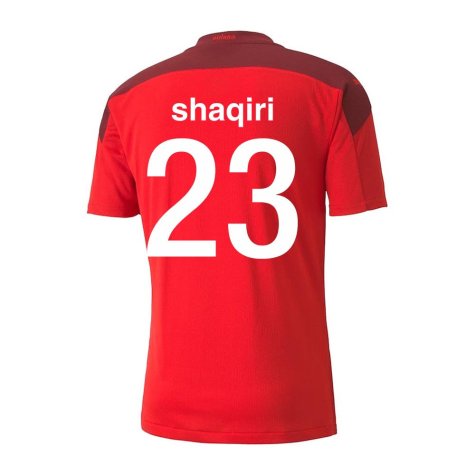 2020-2021 Switzerland Home Puma Football Shirt (Kids) (SHAQIRI 23)