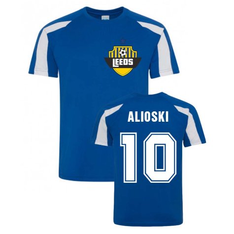 Ezgjan Alioski Leeds Sports Training Jersey (Blue)