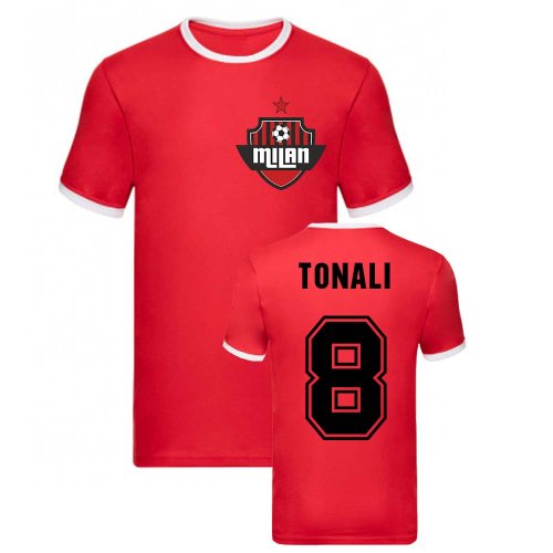 Sandro Tonali Milan Ringer Tee (Red)