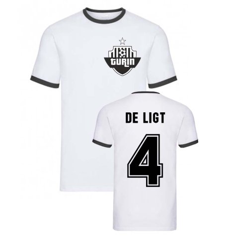 Matthijs De Ligt Ringer Tee (White)