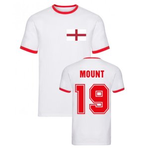Mason Mount England Ringer Tee (White) Mason Mount England Ringer Tee (White)
