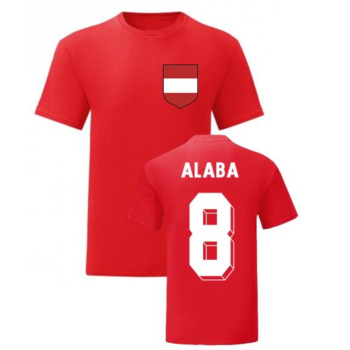 David Alaba Austria National Hero Tee (Red)