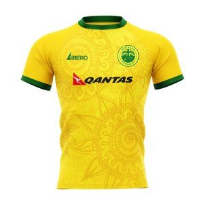 2024-2025 Wallabies Australia Home Rugby Shirt Adult Long Sleeves