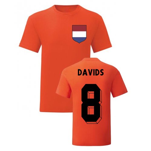 Edgar Davids Holland National Hero Tee\'s (Orange)