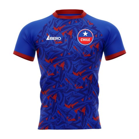 2024-2025 Chile Home Rugby Concept Shirt Womens